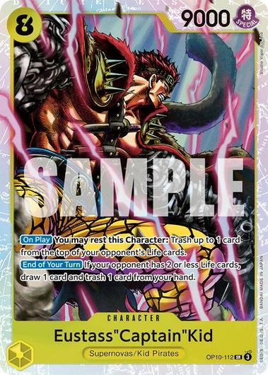 Eustass Captain Kid OP10-112 Cover Art