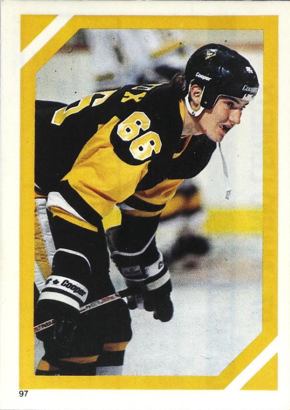 Mario Lemieux #97 Hockey Cards 1985 O-Pee-Chee Sticker