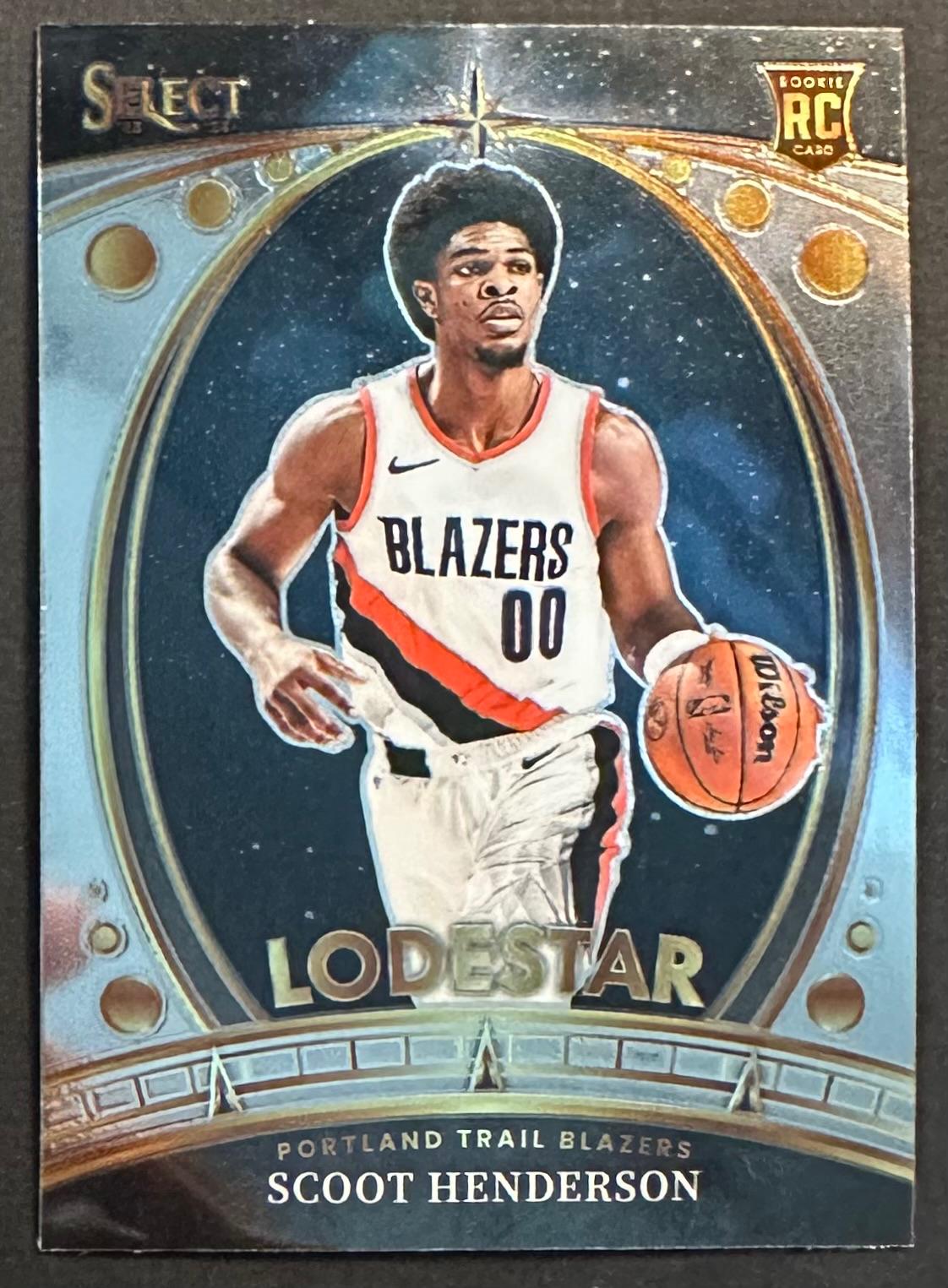 Scoot Henderson #1 Basketball Cards 2023 Panini Select Lodestar