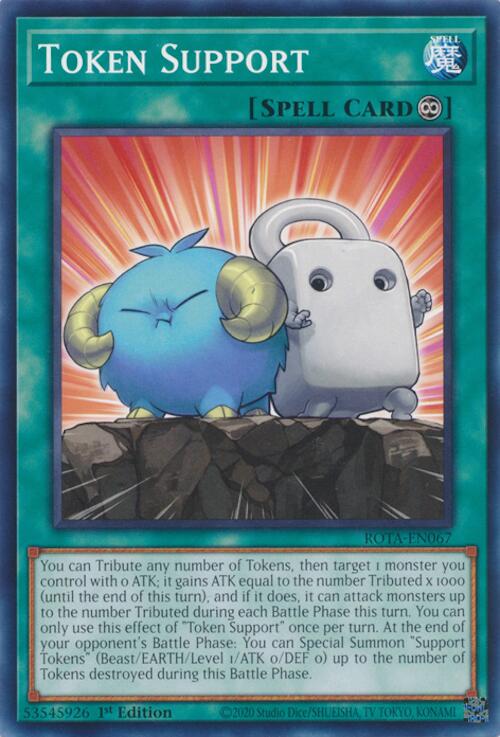 Token Support ROTA-EN067 YuGiOh Rage of the Abyss