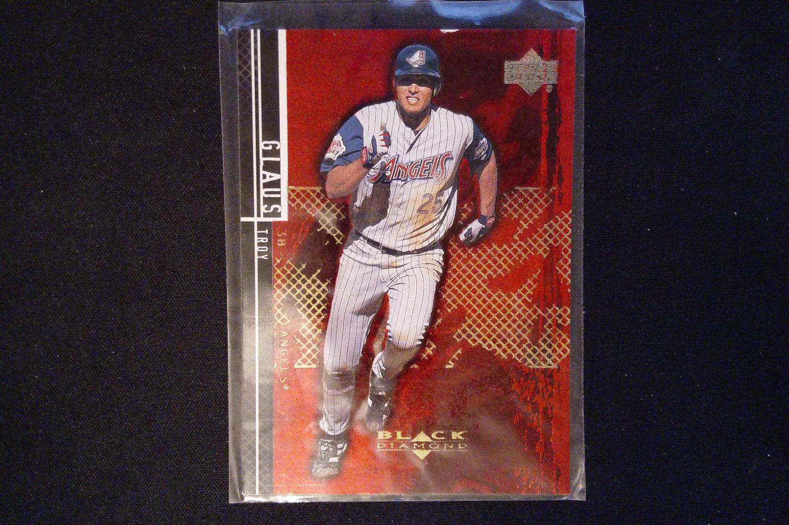 Troy Glaus #1 Baseball Cards 2000 Upper Deck Black Diamond Rookie Edition