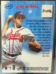Back Side | Greg Maddux Baseball Cards 1997 Circa Icon