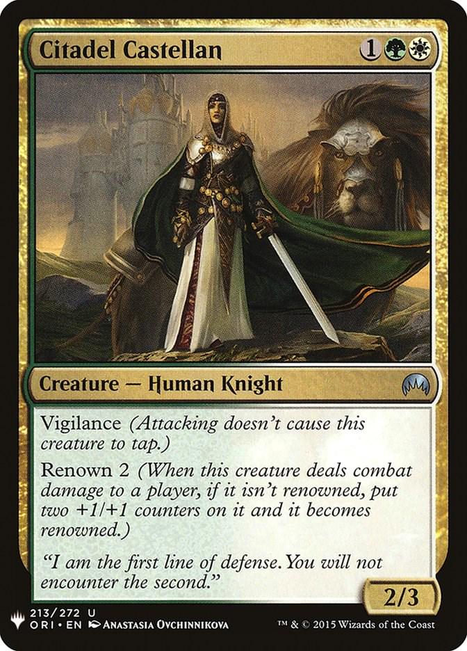 Citadel Castellan #213 Magic The List Reprints