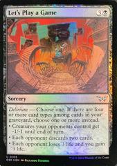 Let's Play a Game [Foil] #105