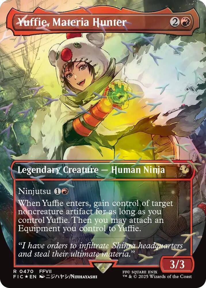 Yuffie, Materia Hunter [Borderless Foil] #470 Prices | Magic Final