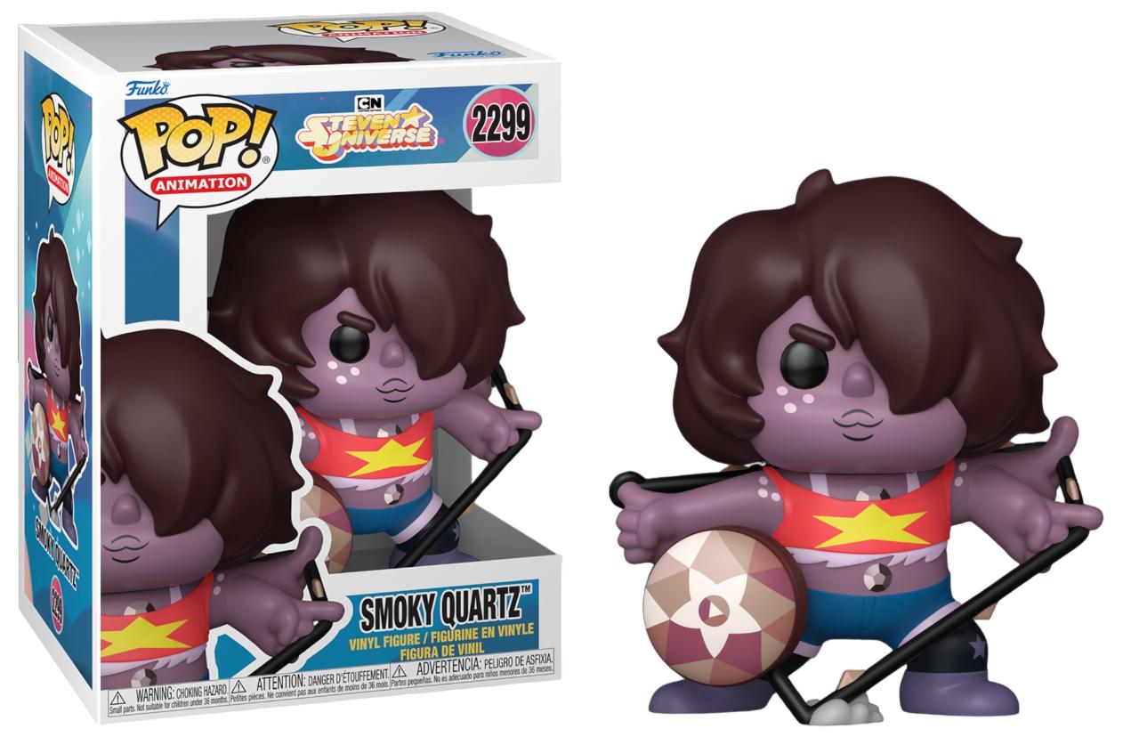 Smoky Quartz #2299 Steven Universe Funko Pop box and figure