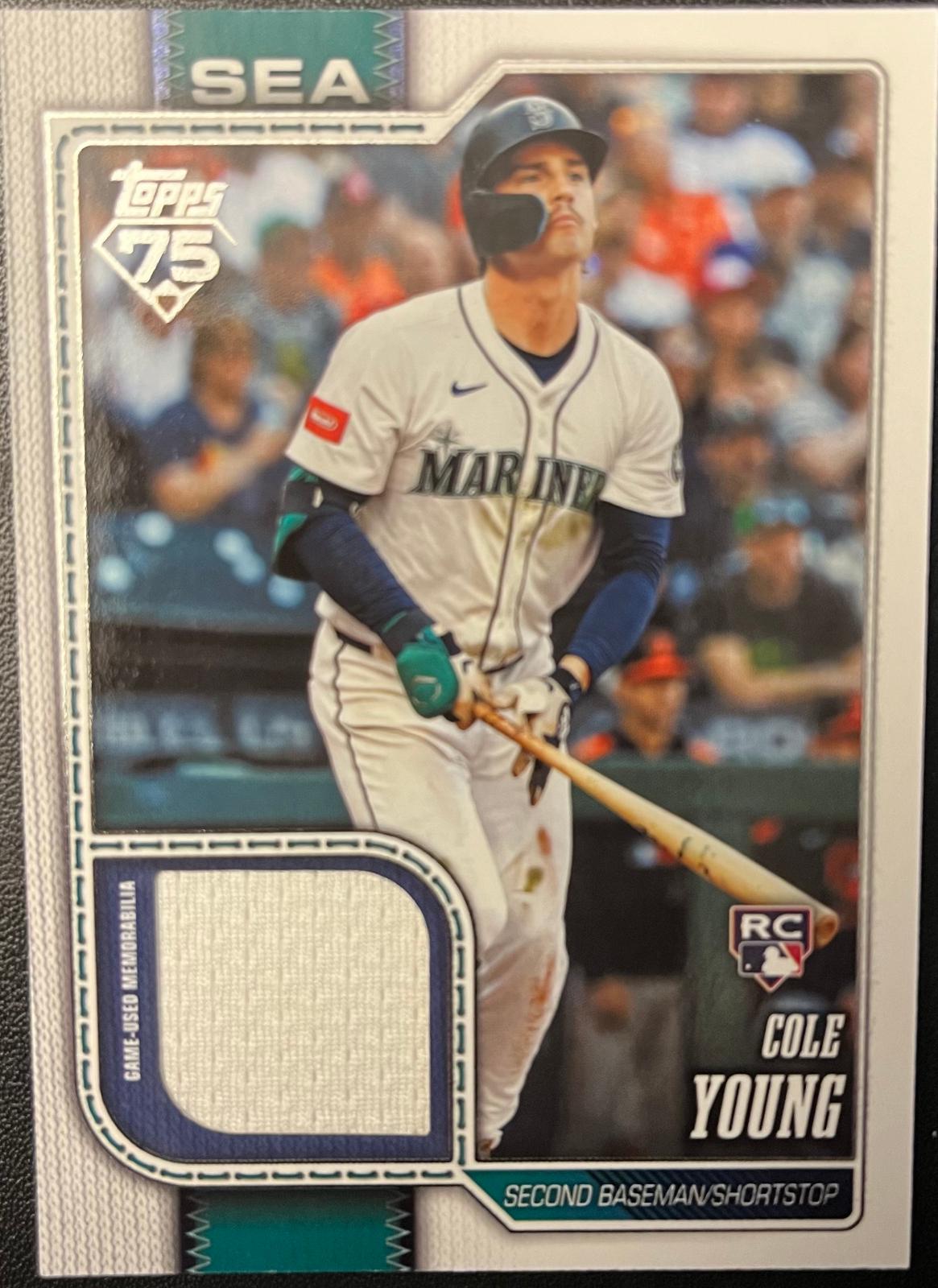 Cole Young #129 2026 Topps Baseball Real One Relics