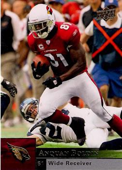 Anquan Boldin #4 Football Cards 2009 Upper Deck