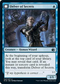 Delver of Secrets & Insectile Aberration