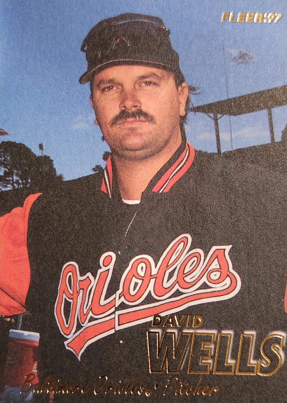 David Wells #15 Baseball Cards 1997 Fleer