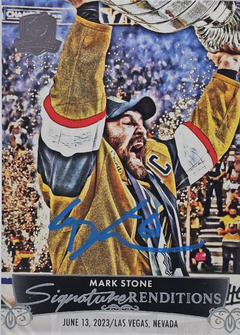 Mark Stone #SR-MS 2024-25 Upper Deck The Cup Hockey Signature Renditions