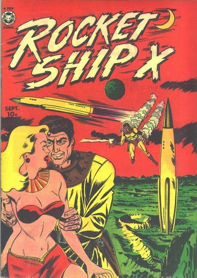 Rocket Ship X #1 (1951) Comic Books Rocket Ship X