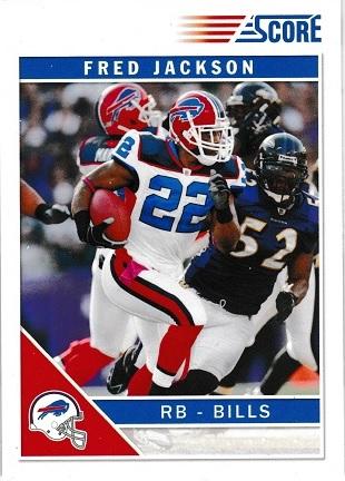 Fred Jackson #31 Football Cards 2011 Panini Score