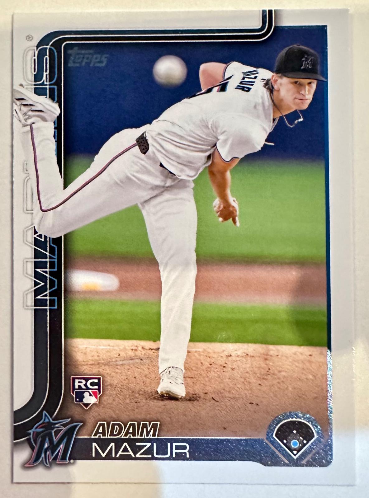 Adam Mazur #309 Baseball Cards 2025 Topps