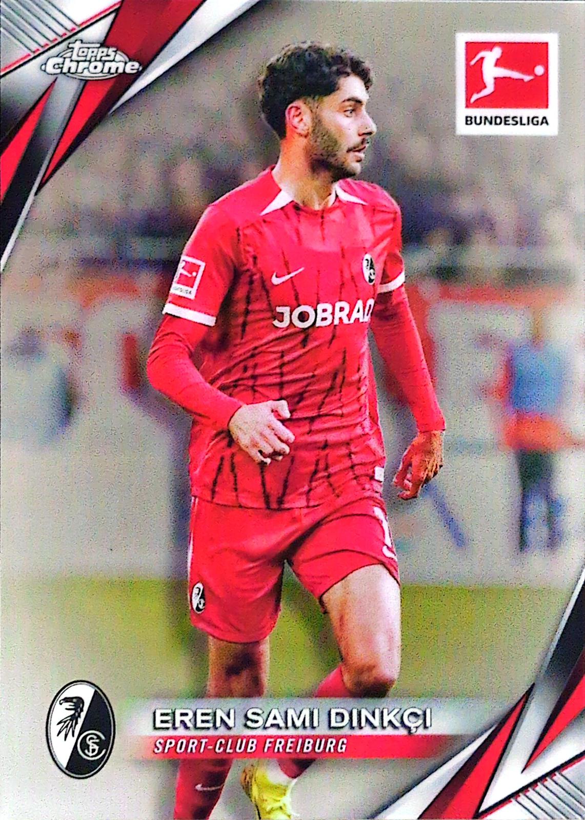 Eren Sami Dinkci #39 2024 Topps Chrome Bundesliga Soccer