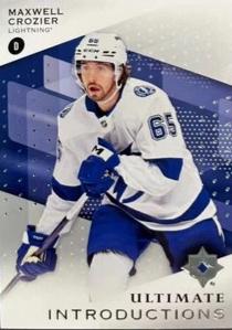 Maxwell Crozier #UI-MC 2024 Ultimate Collection Introductions Hockey