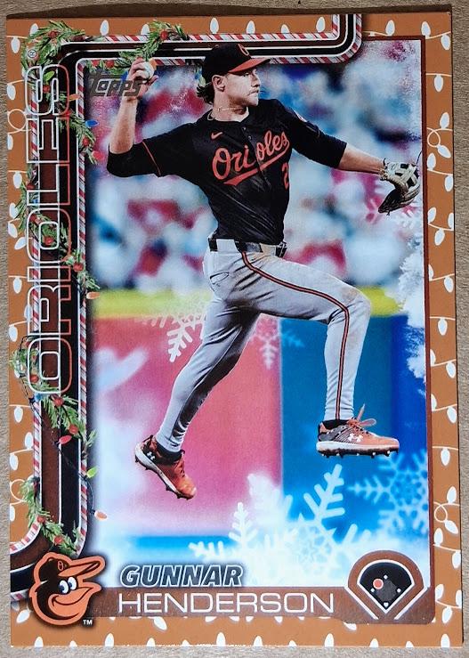 Gunnar Henderson [Holiday Lights] #H18 Prices | 2025 Topps Holiday