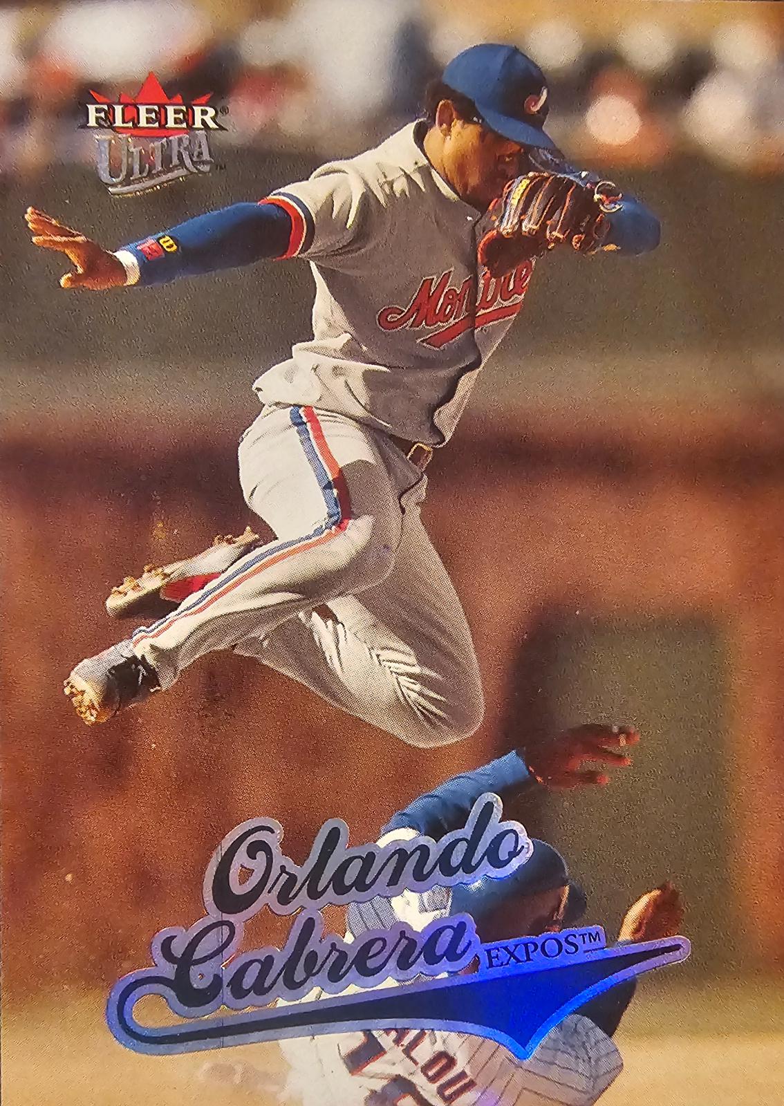 Orlando Cabrera #24 Baseball Cards 2004 Ultra