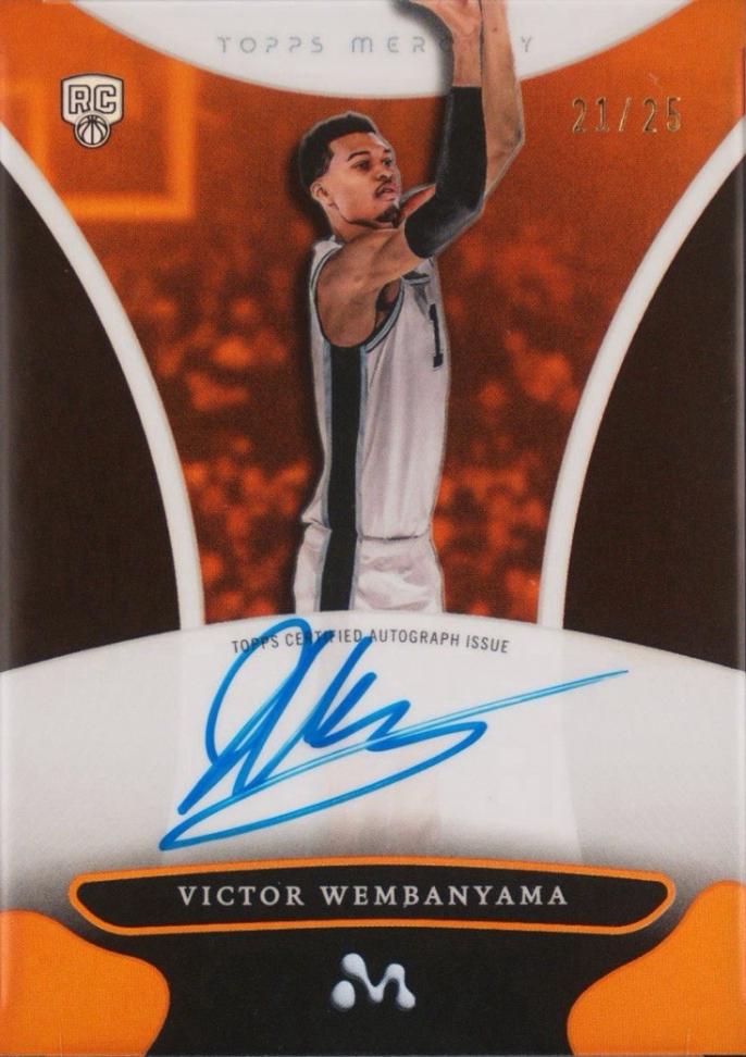 Victor Wembanyama [Orange Refractor] #WA-3