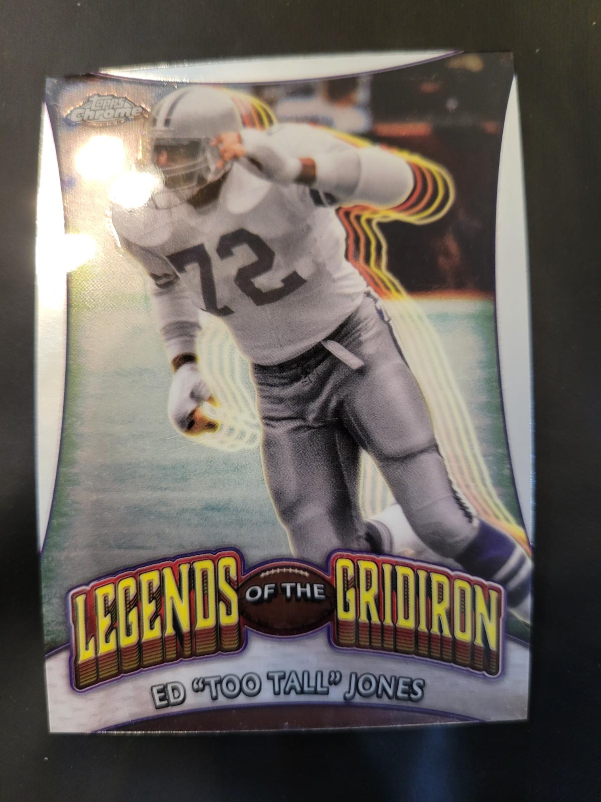Ed Too Tall Jones #LOG-20 Football Cards 2024 Topps Chrome Legends of the Gridiron