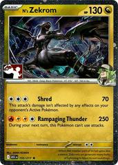N's Zekrom [Prize Pack Cosmo Holo] #155 from Pokemon Ascended Heroes set