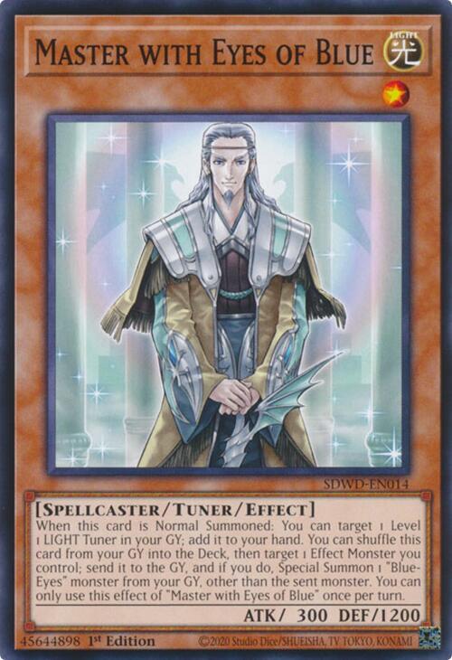 Master with Eyes of Blue SDWD-EN014 YuGiOh Structure Deck: Blue Eyes White Destiny