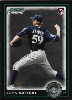 John Axford #BDP5 2010 Bowman Chrome Draft Picks Baseball