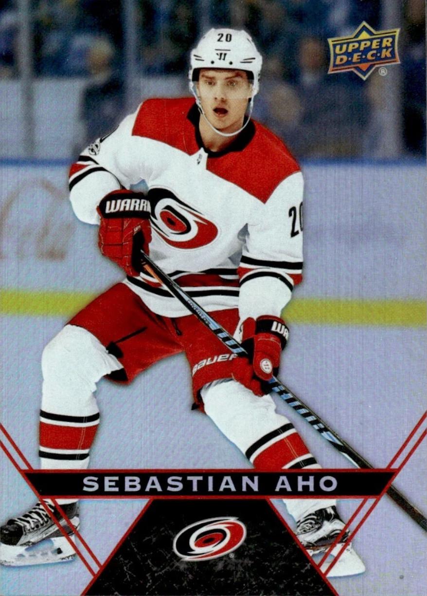 Sebastian Aho #49 Hockey Cards 2018 Upper Deck Tim Hortons