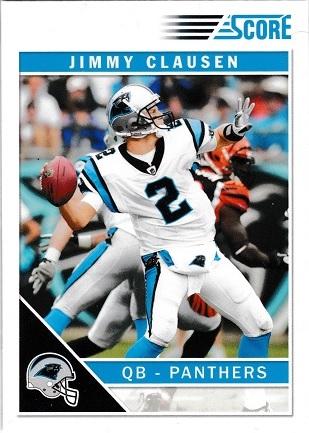 Jimmy Clausen #43 Football Cards 2011 Panini Score