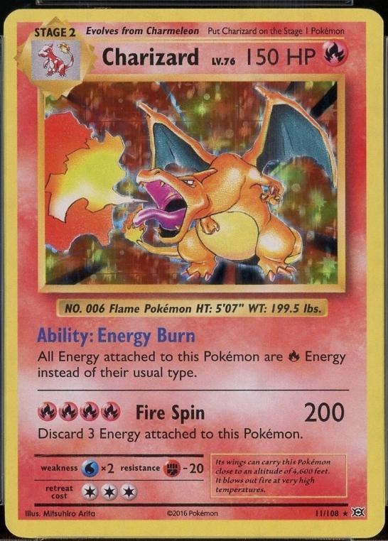 Charizard #11 Pokemon Evolutions