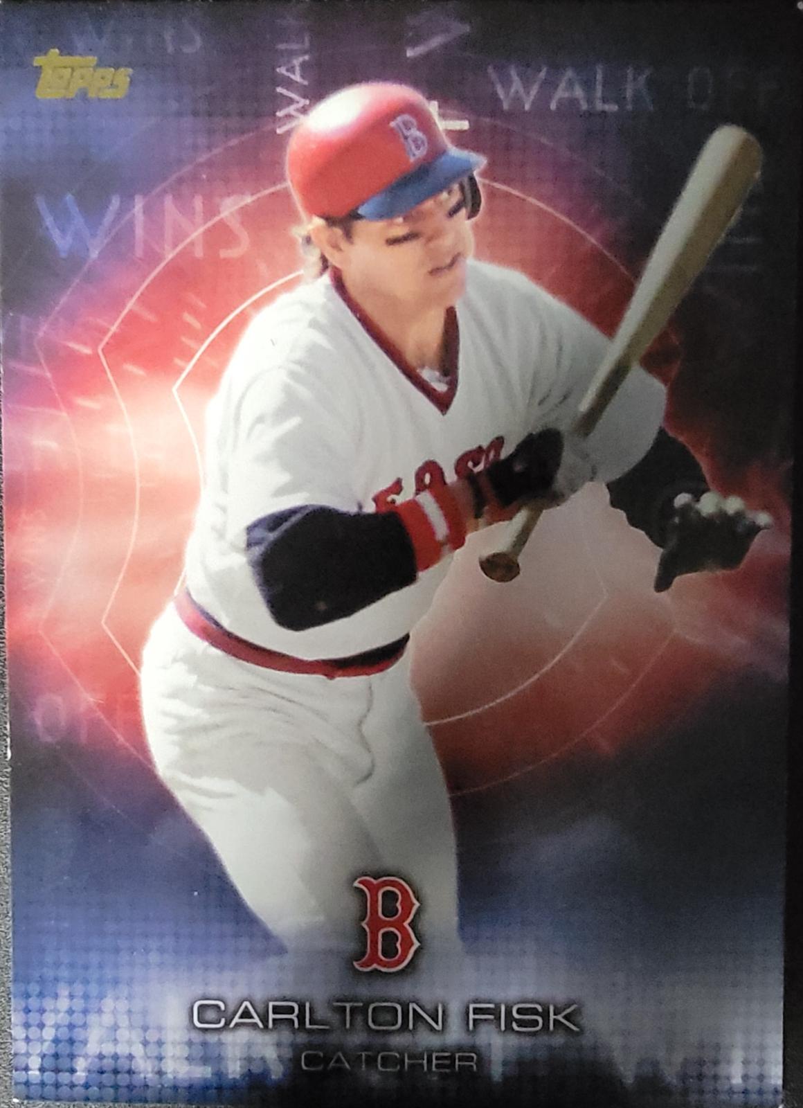 Carlton Fisk #WOW-14 Baseball Cards 2016 Topps Walk Off Wins