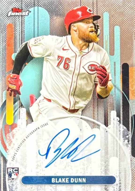 Blake Dunn #FA-BDU 2025 Topps Finest Autograph Baseball
