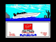 Loading Screen | Virgin Atlantic Challenge ZX Spectrum
