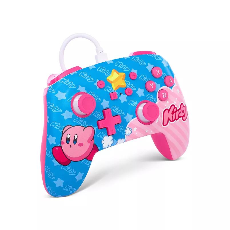 PowerA Kirby Enhanced Wired Controller Nintendo Switch