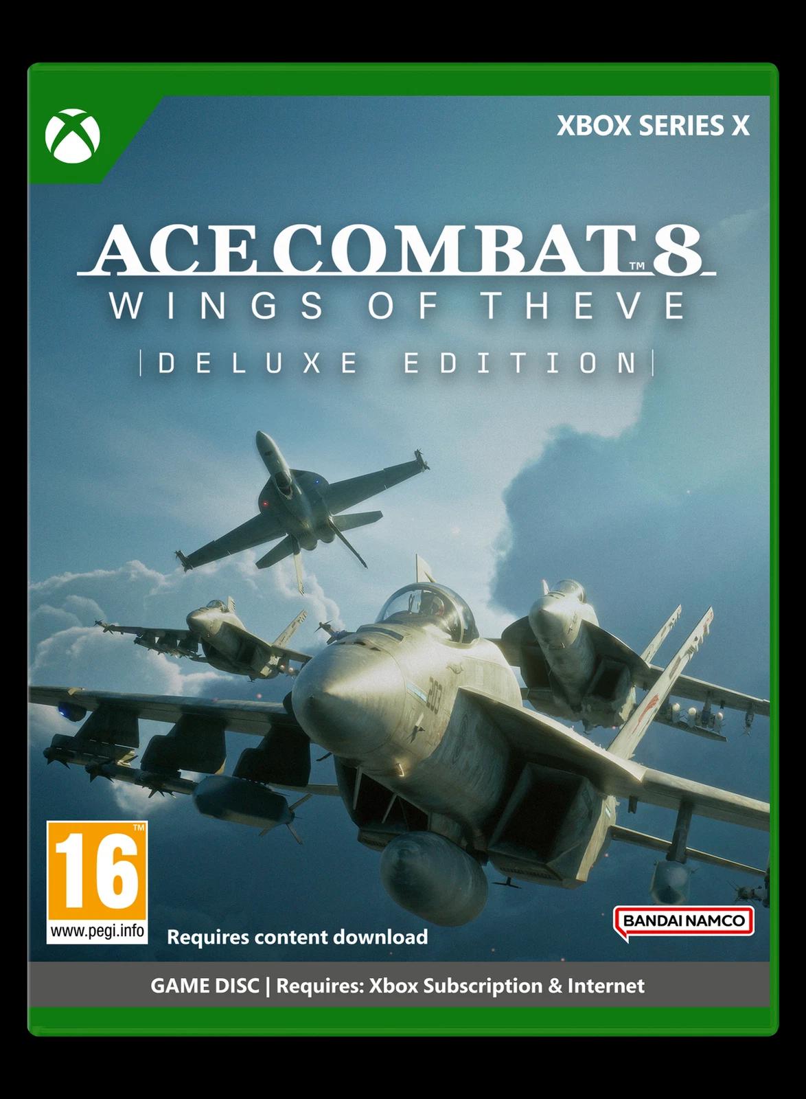Carátula de Ace Combat 8: Wings of Theve (Deluxe Edition) (Import) para Xbox Series X (edición PAL España)