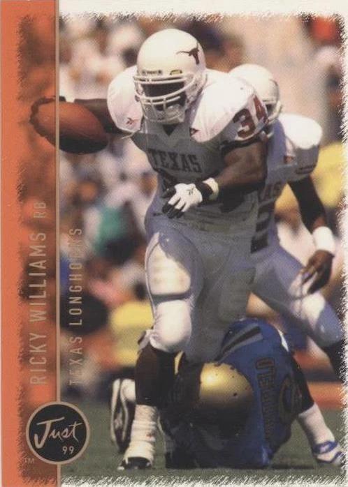 Ricky Williams #49 1999 Just Baseball