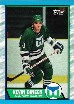 Kevin Dineen #20 Hockey Cards 1989 Topps