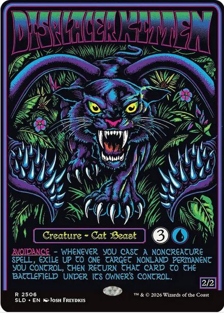 Displacer Kitten (Magic Secret Lair Drop)