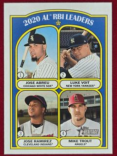 Luke Voit / Jose Ramirez / Mike Trout / Jose Abreu