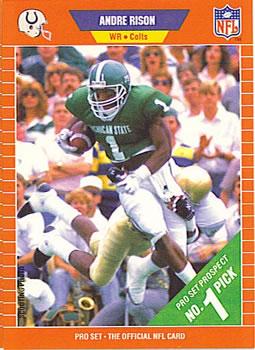 Andre Rison #497 1989 Pro Set Football