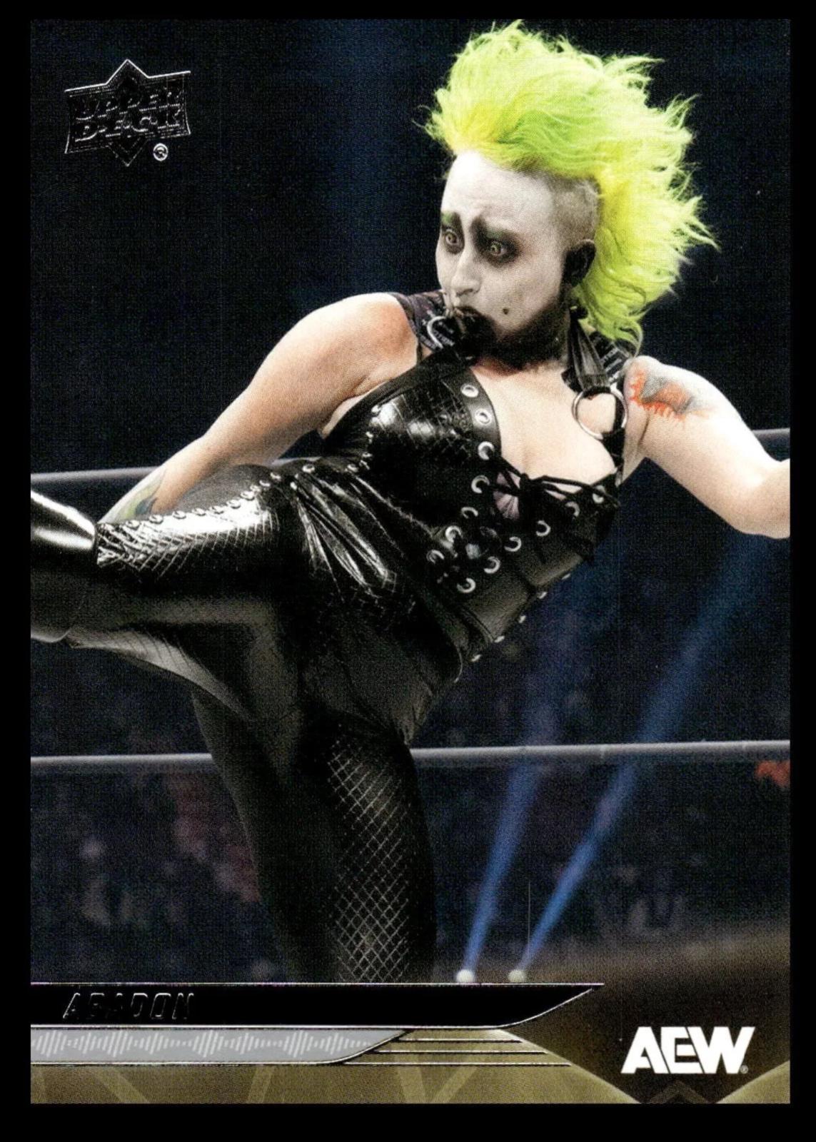 ABADON #1 Wrestling Cards 2025 Upper Deck AEW