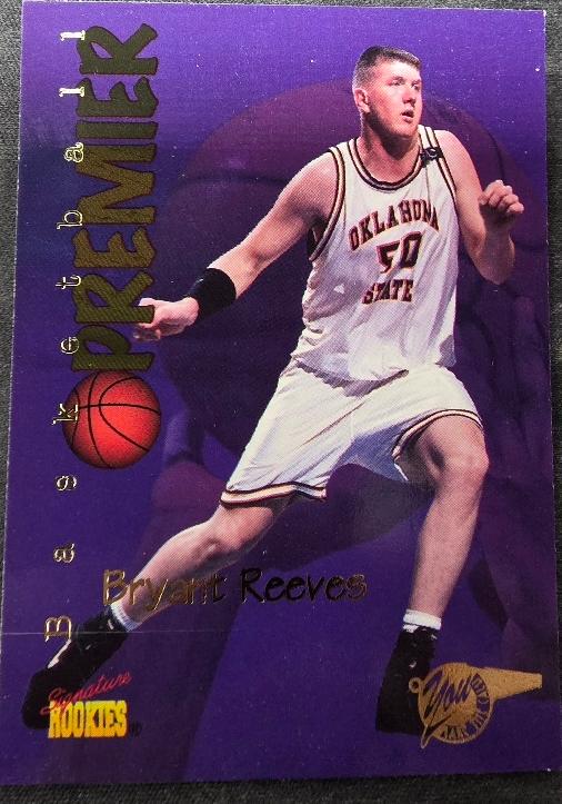 Bryant Reeves #6 1996 Signature Rookies Premier Basketball