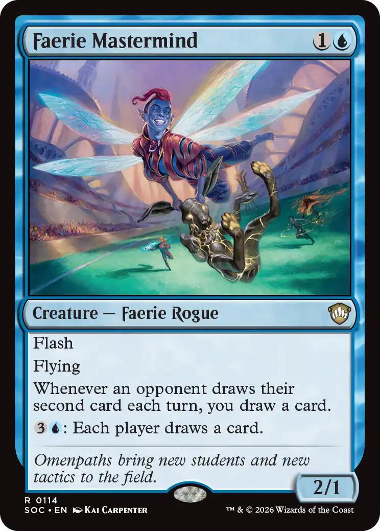 Faerie Mastermind (Magic Secrets of Strixhaven Commander)