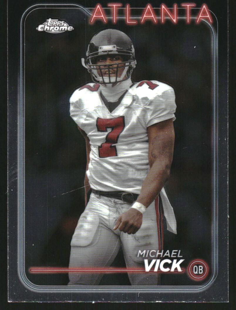 Michael Vick #2 Football Cards 2024 Topps Chrome