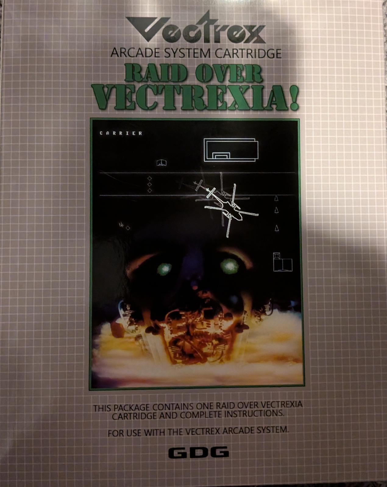 Raid Over Vectrexia Vectrex