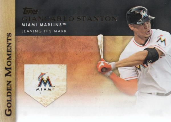 Giancarlo Stanton #GM-U24 Baseball Cards 2012 Topps Update Golden Moments