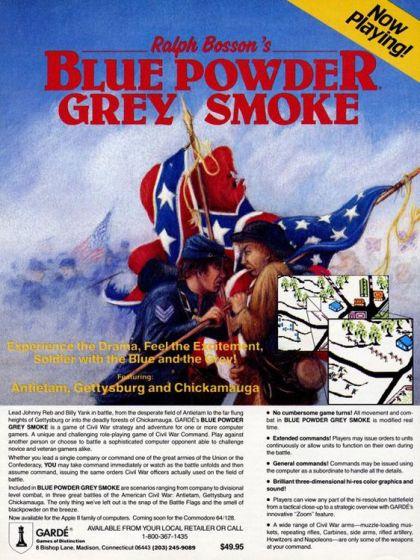 Blue Powder Grey Smoke Atari 400