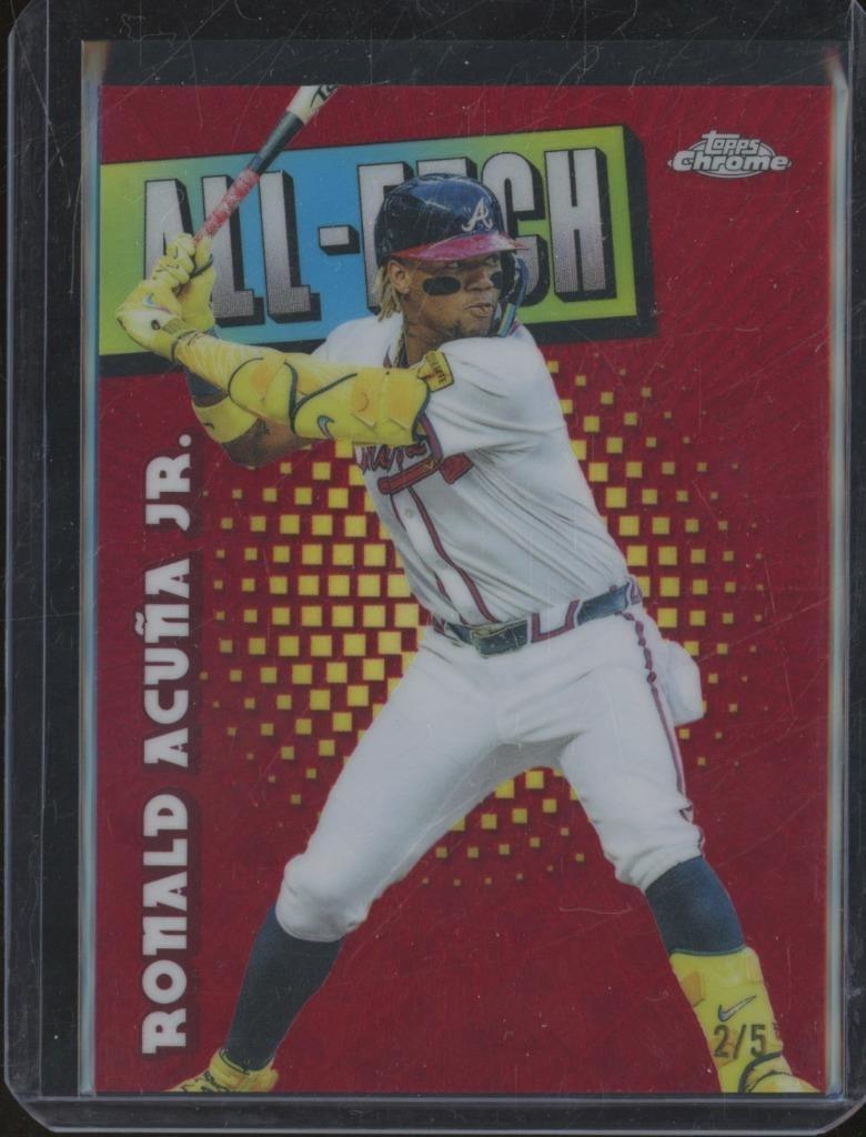 Ronald Acuna Jr. [Red Refractor] #CAE-8