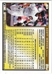 Back Of Card | Scott Servais Baseball Cards 1999 Topps