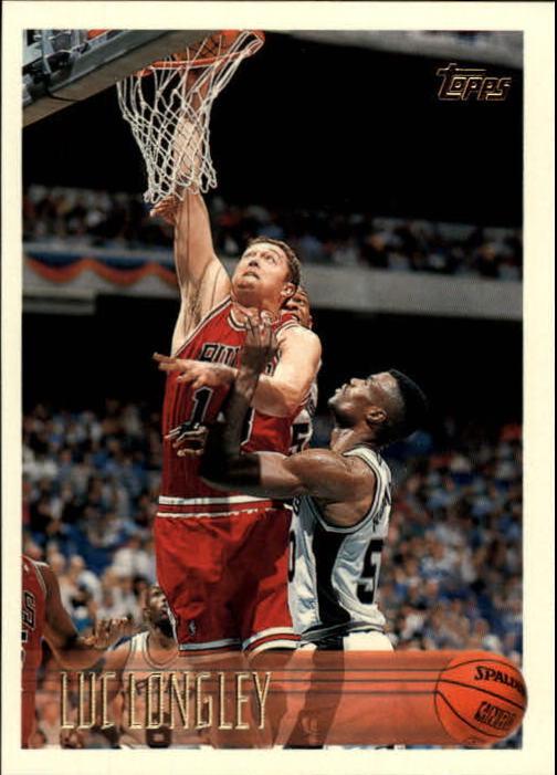 Luc Longley #164 Basketball Cards 1996 Topps